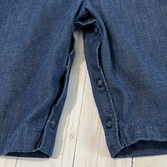 Vintage Buster Brown Overalls size 6-9 mo.  Made in USA - Picture 5 of 7
